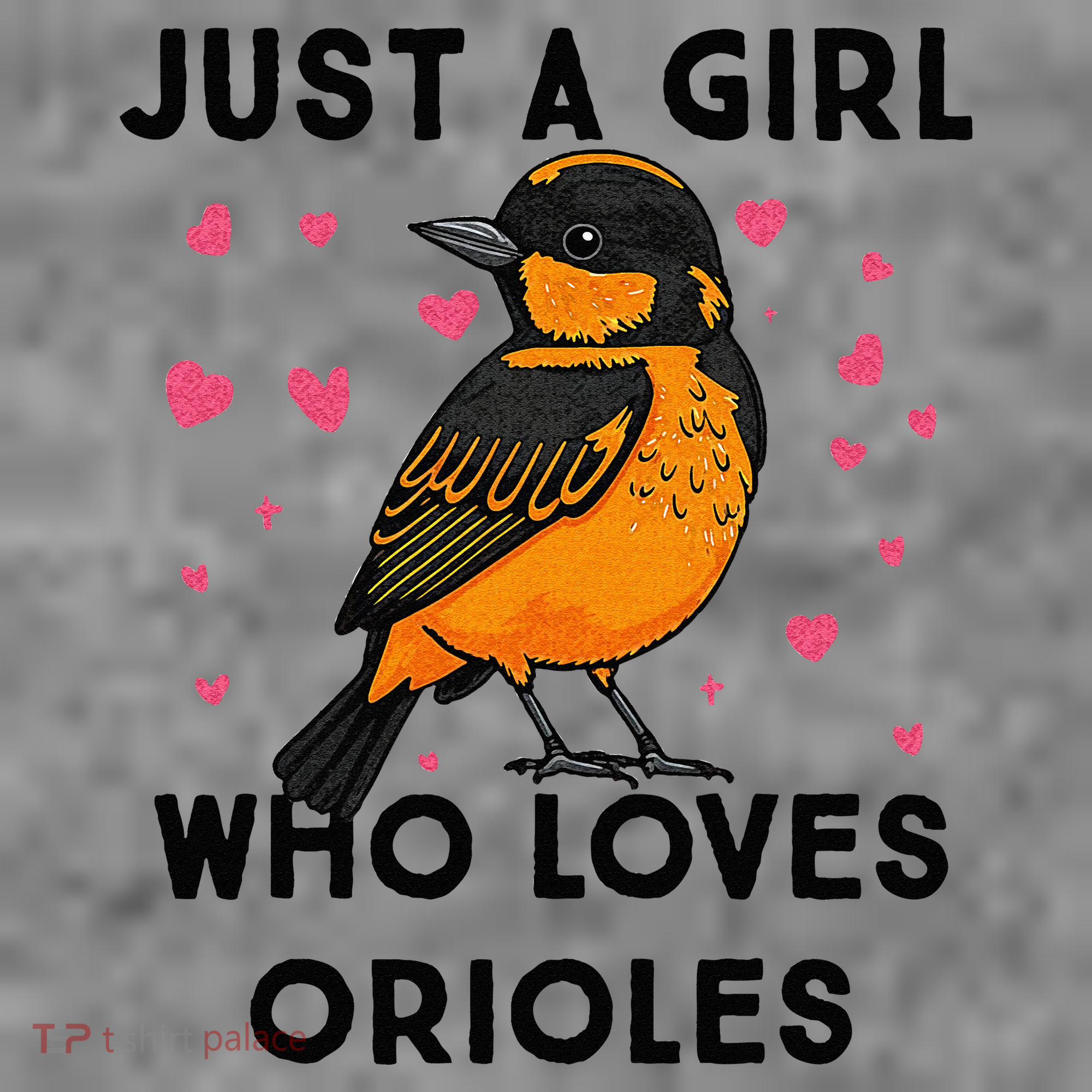 Just A Girl Who Really Loves Orioles Toddler Hoodie