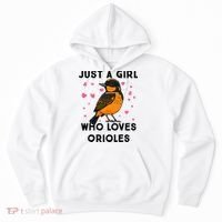 Just A Girl Who Really Loves Orioles Hoodie thumb 0