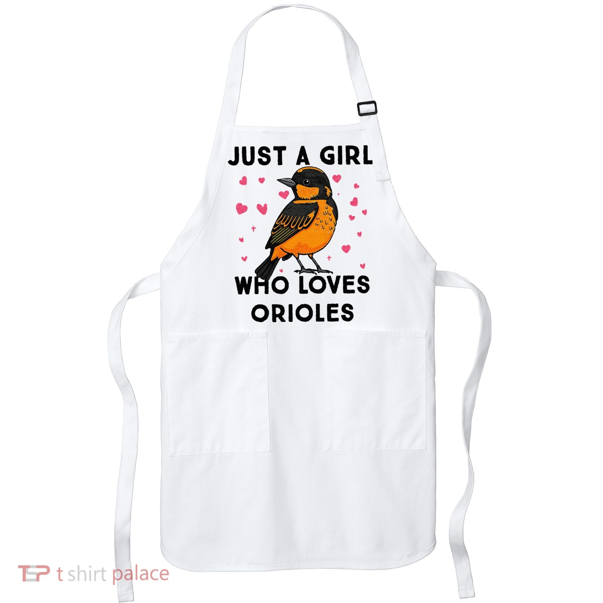 Just A Girl Who Really Loves Orioles Apron