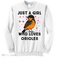 Just A Girl Who Really Loves Orioles Sweatshirt thumb 0