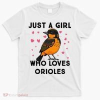 Just A Girl Who Really Loves Orioles T-Shirt thumb 0