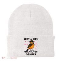 Just A Girl Who Really Loves Orioles Beanie thumb 0