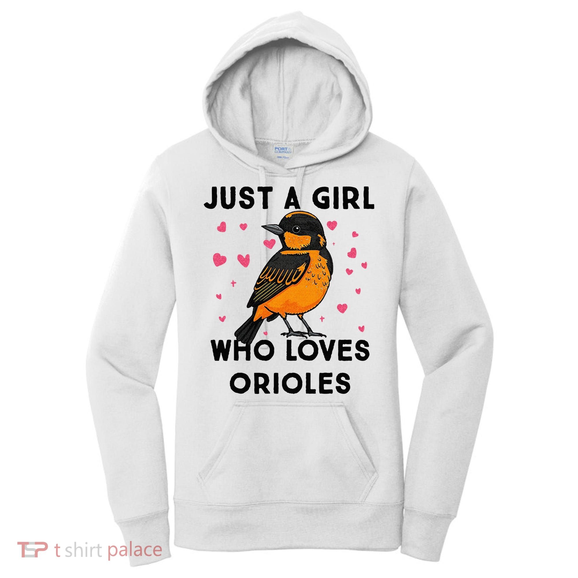 Just A Girl Who Really Loves Orioles Women's Hoodie