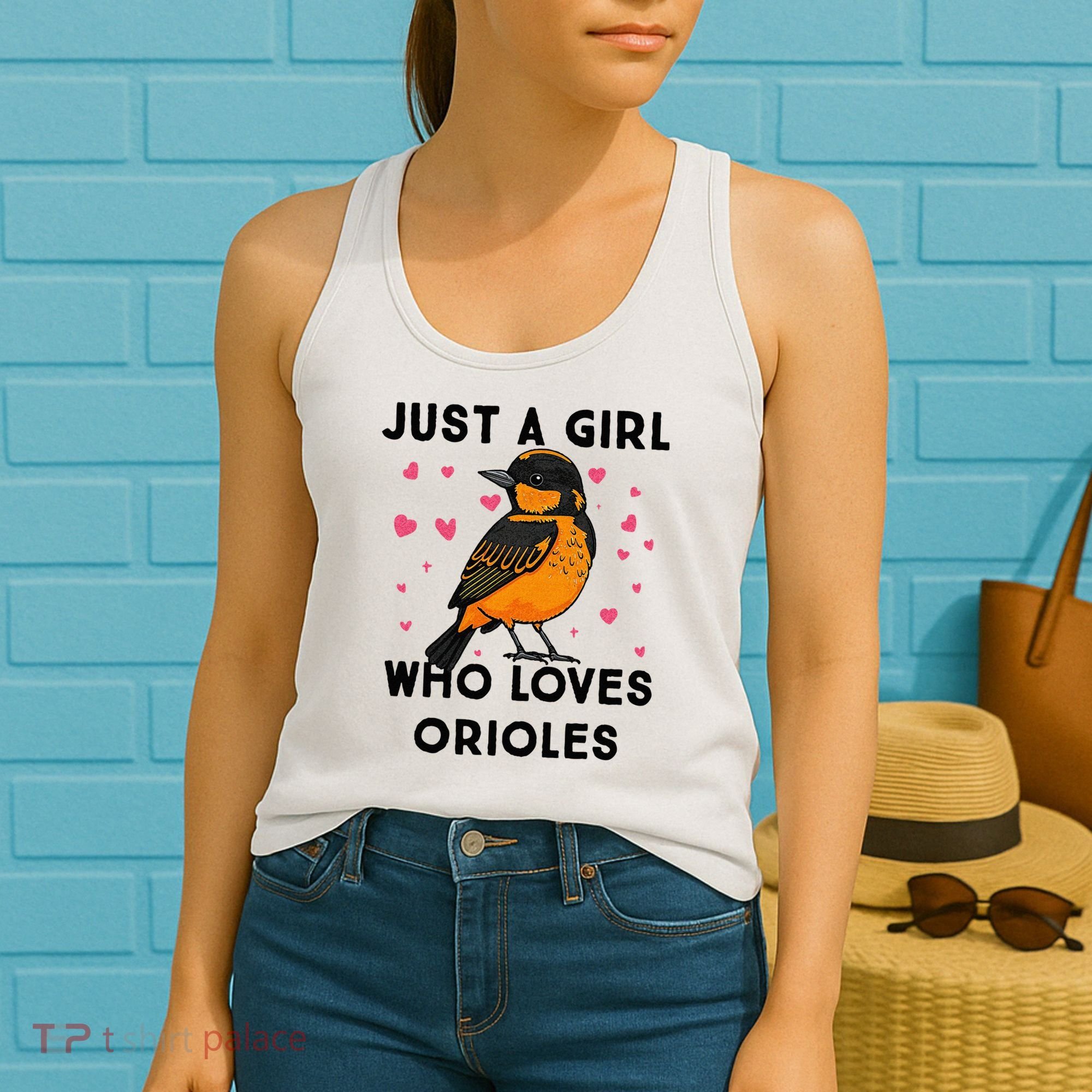 Just A Girl Who Really Loves Orioles Women's Tank Top