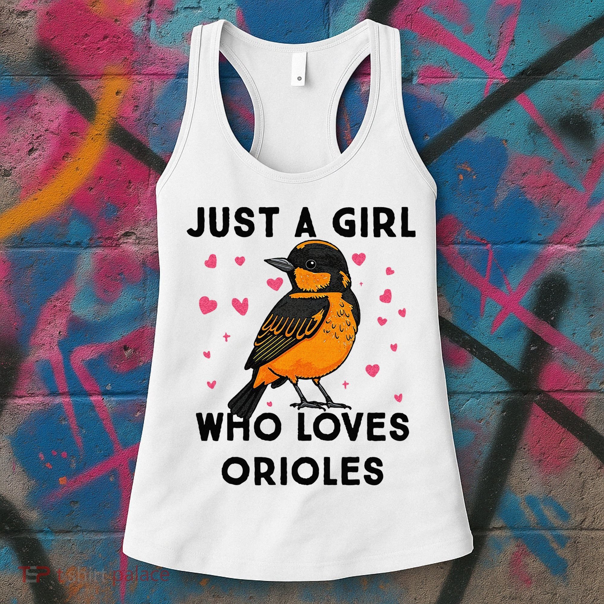 Just A Girl Who Really Loves Orioles Women's Tank Top