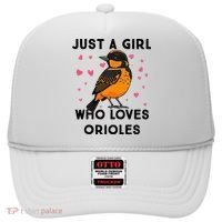 Just A Girl Who Really Loves Orioles Hat thumb 0