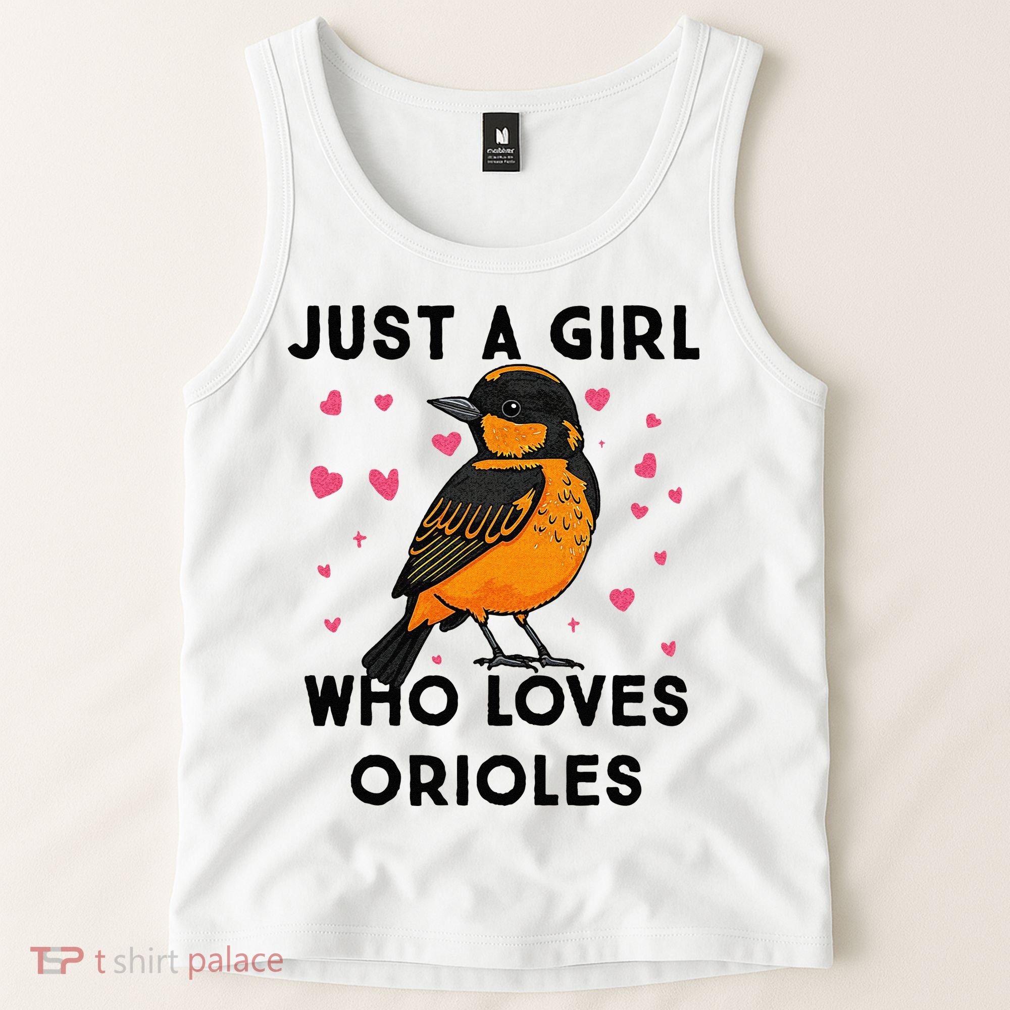 Just A Girl Who Really Loves Orioles Tank Top