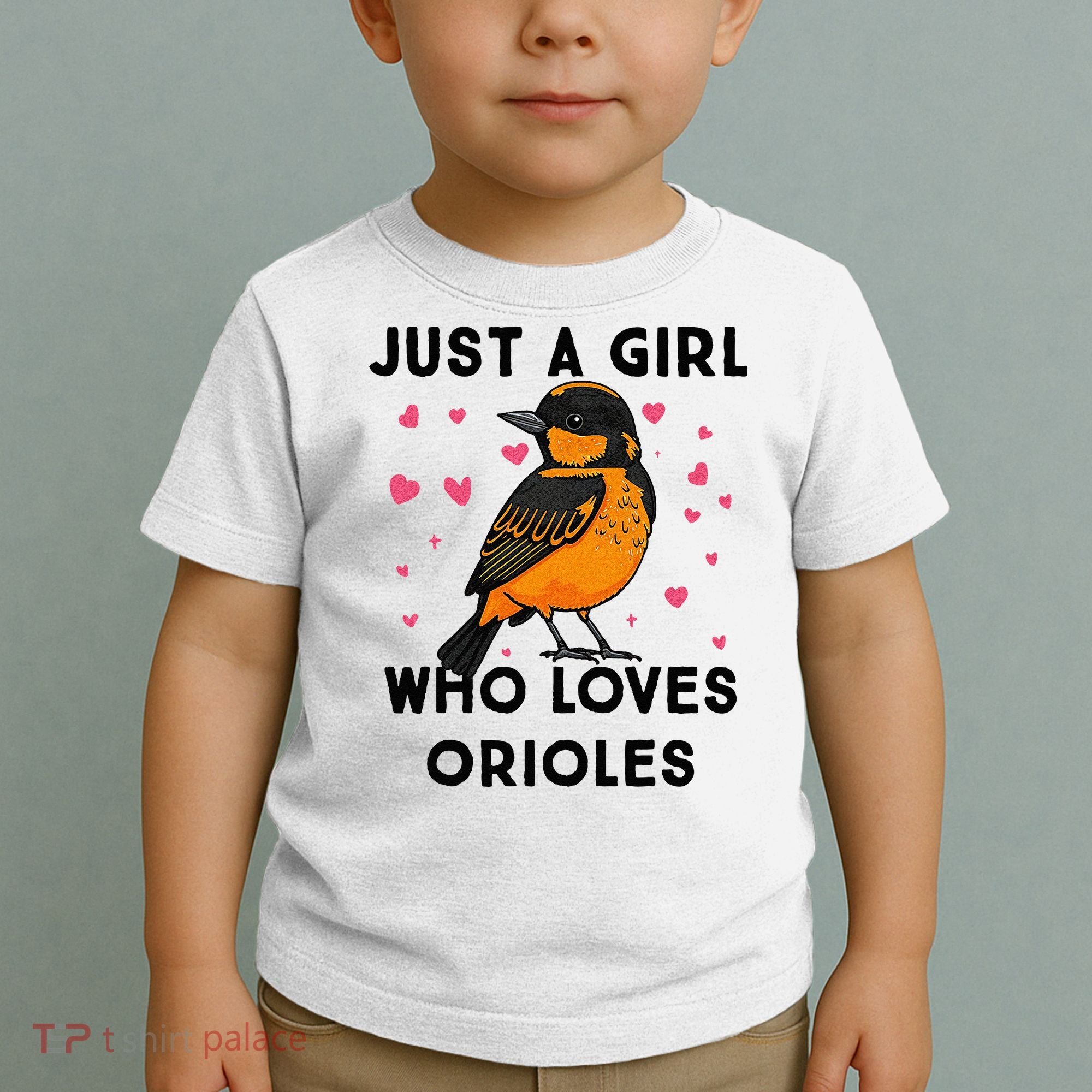 Just A Girl Who Really Loves Orioles Toddler T-Shirt