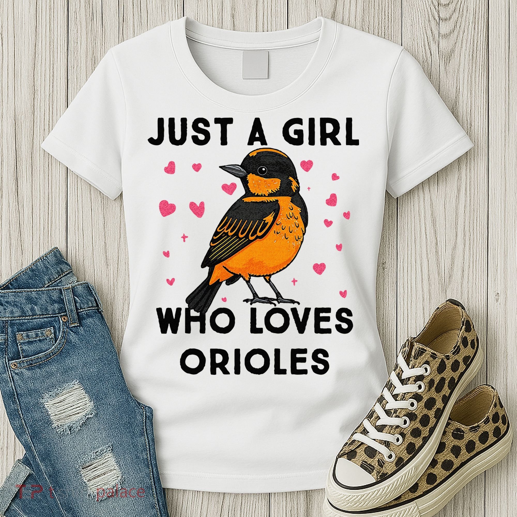 Just A Girl Who Really Loves Orioles Women's T-Shirt