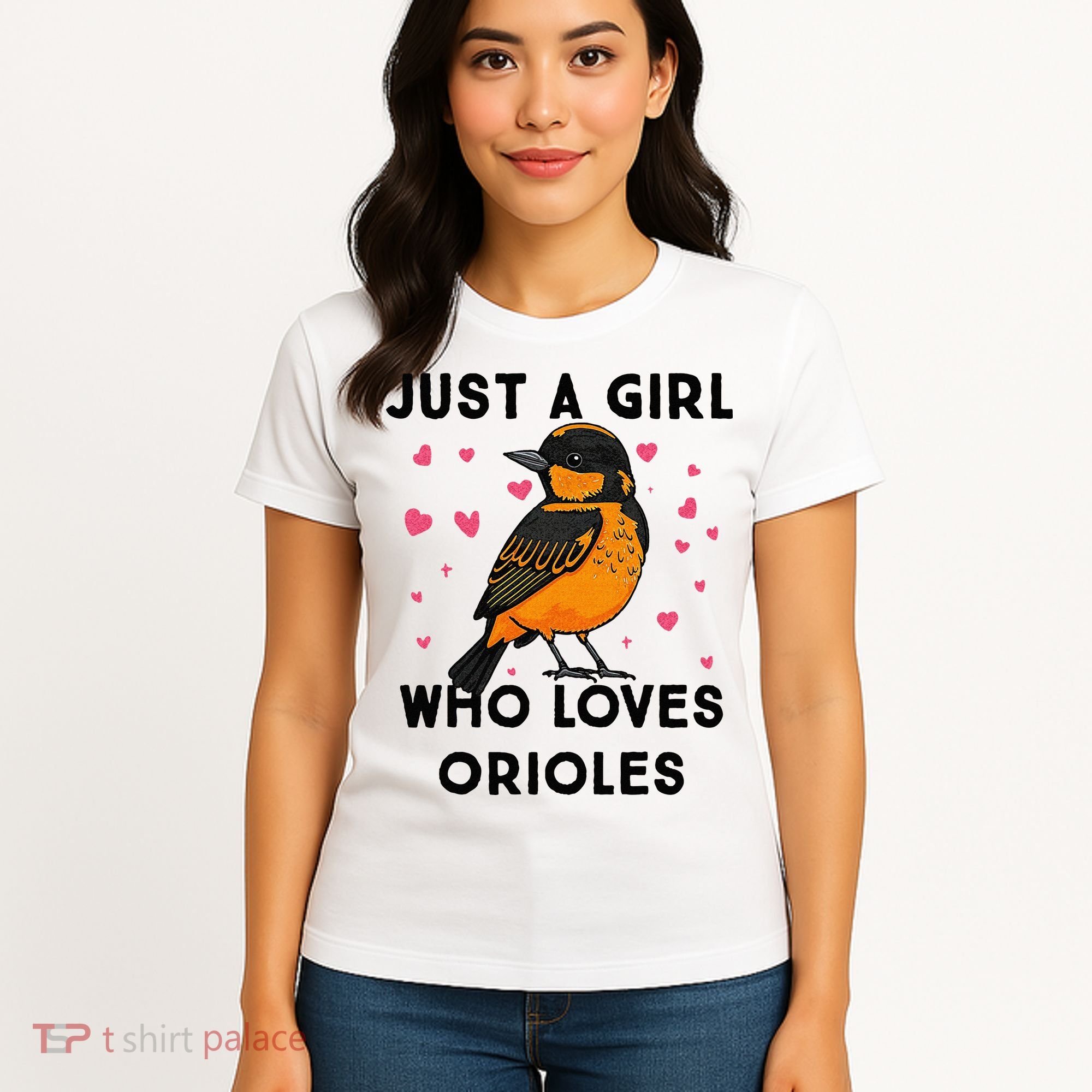 Just A Girl Who Really Loves Orioles Women's T-Shirt