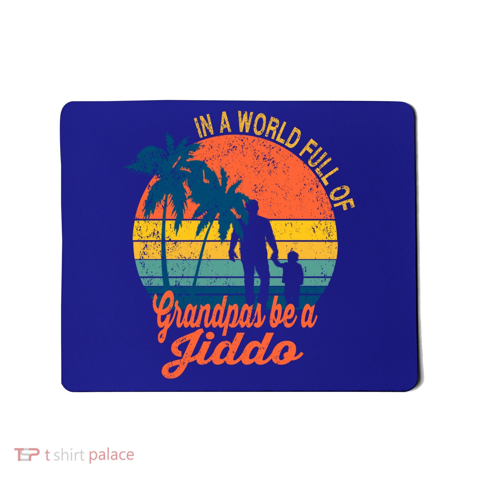 Jiddo Arab Grandfather Gift Arabic Grandpa Father's Day Gift Mousepad