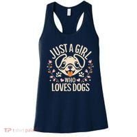 Just A Girl Who Loves Dogs Women's Tank Top thumb 0