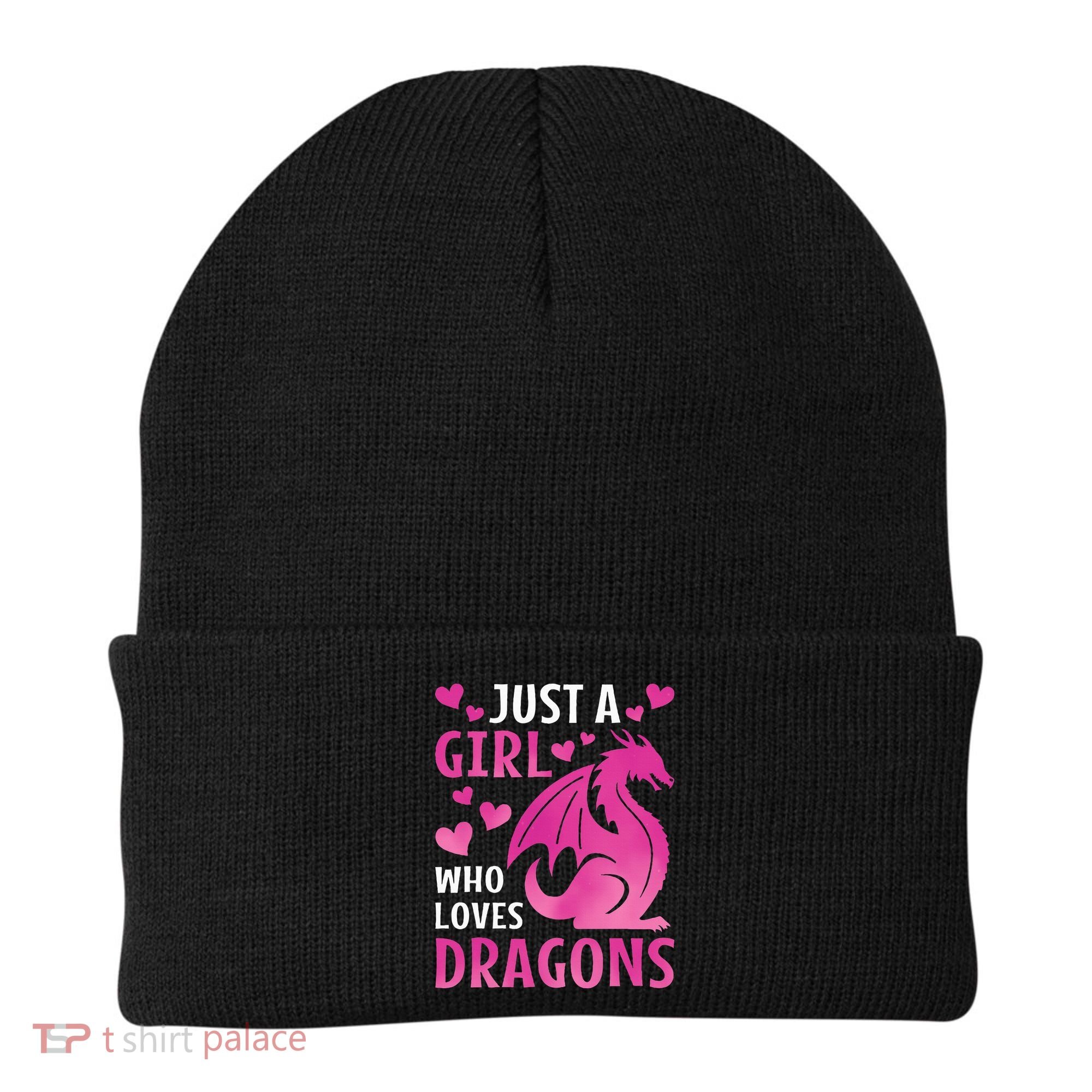 Just A Girl Who Loves Dragons  Beanie