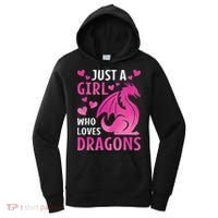 Just A Girl Who Loves Dragons  Women's Hoodie thumb 0