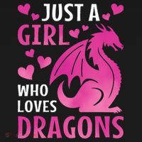 Just A Girl Who Loves Dragons  Women's Hoodie thumb 2