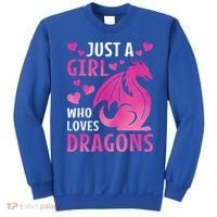 Just A Girl Who Loves Dragons  Sweatshirt thumb 0