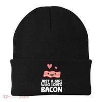 Just A Girl Who Loves Bacon Beanie thumb 0