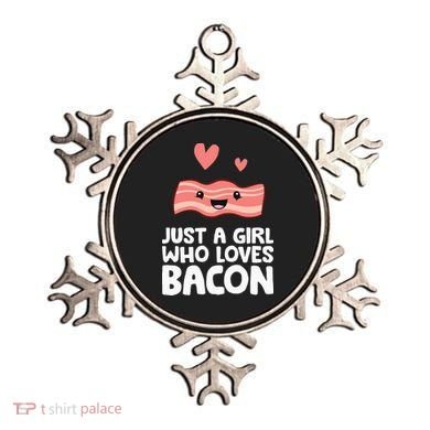 Just A Girl Who Loves Bacon Ornament