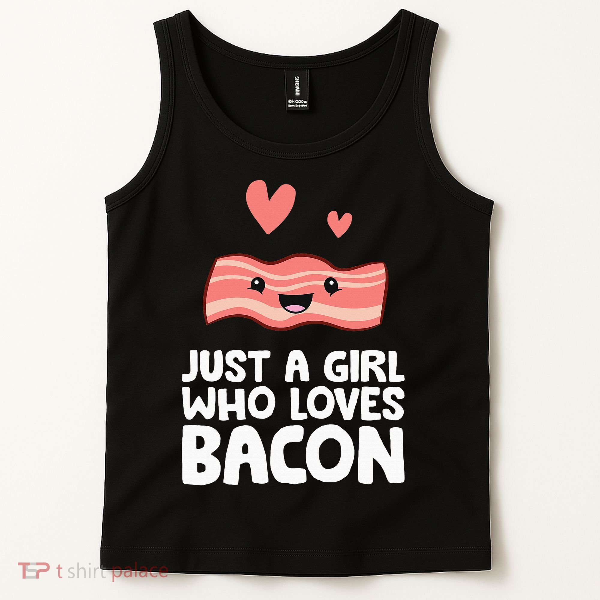 Just A Girl Who Loves Bacon Tank Top