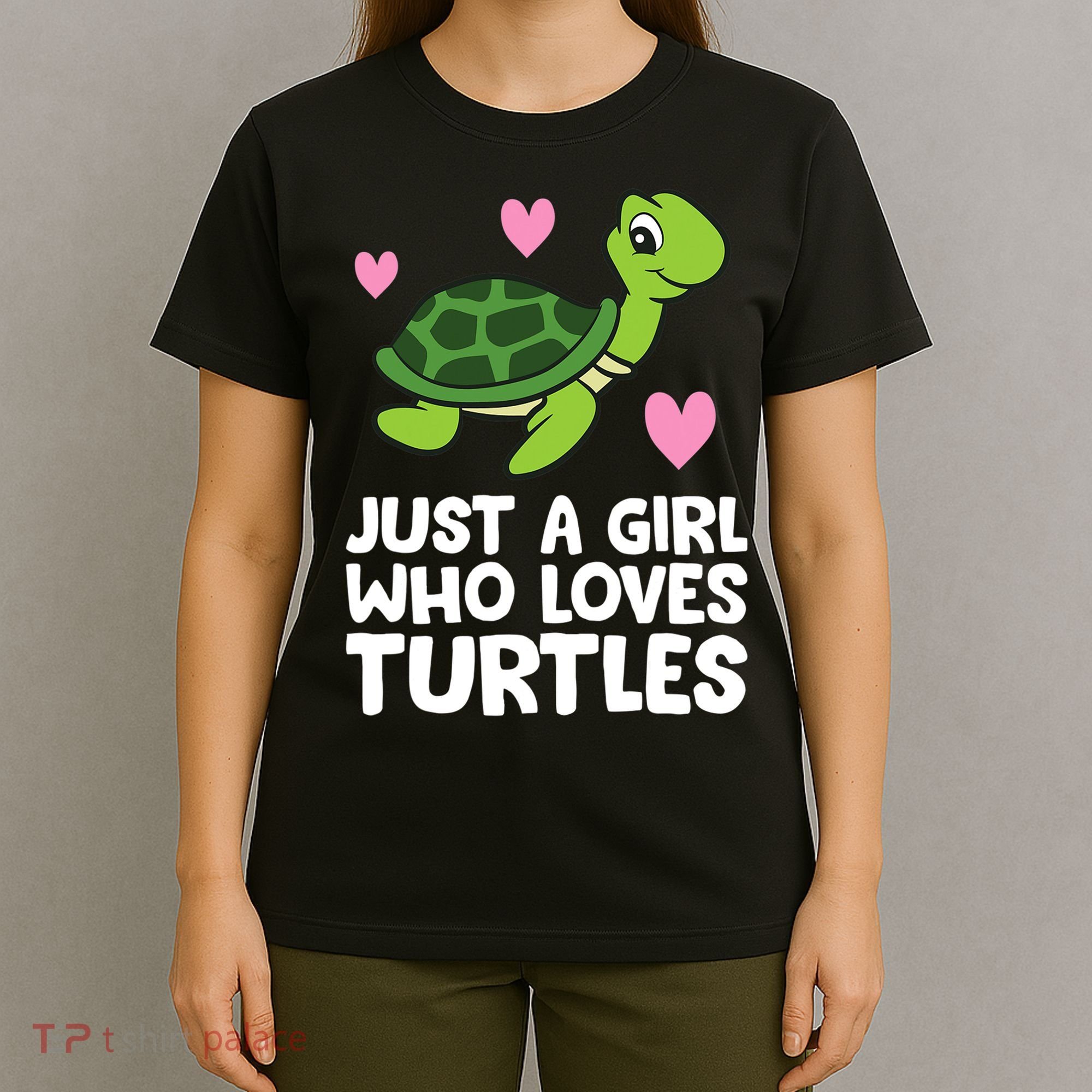 Just A Girl Who Loves Turtles T-Shirt