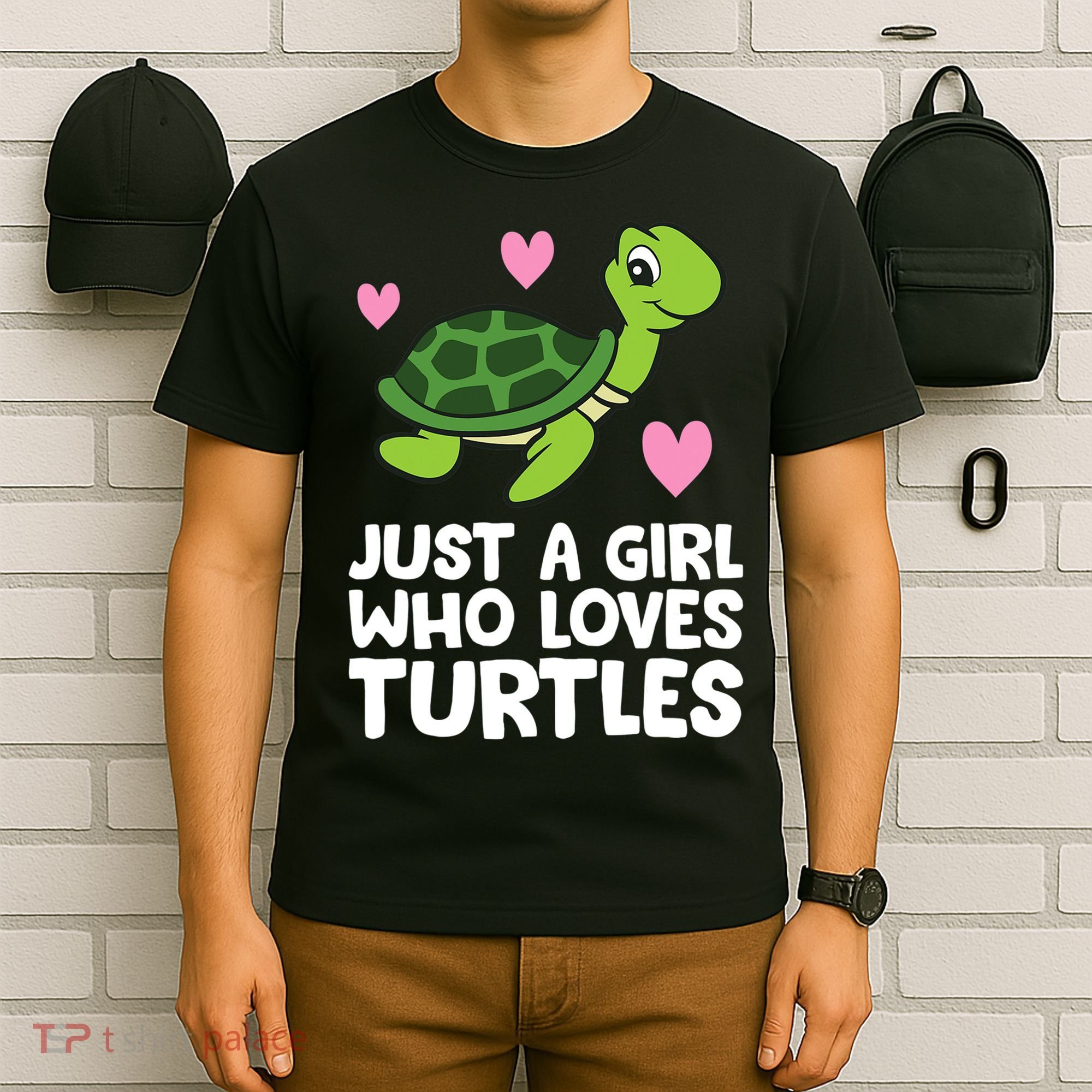 Just A Girl Who Loves Turtles T-Shirt