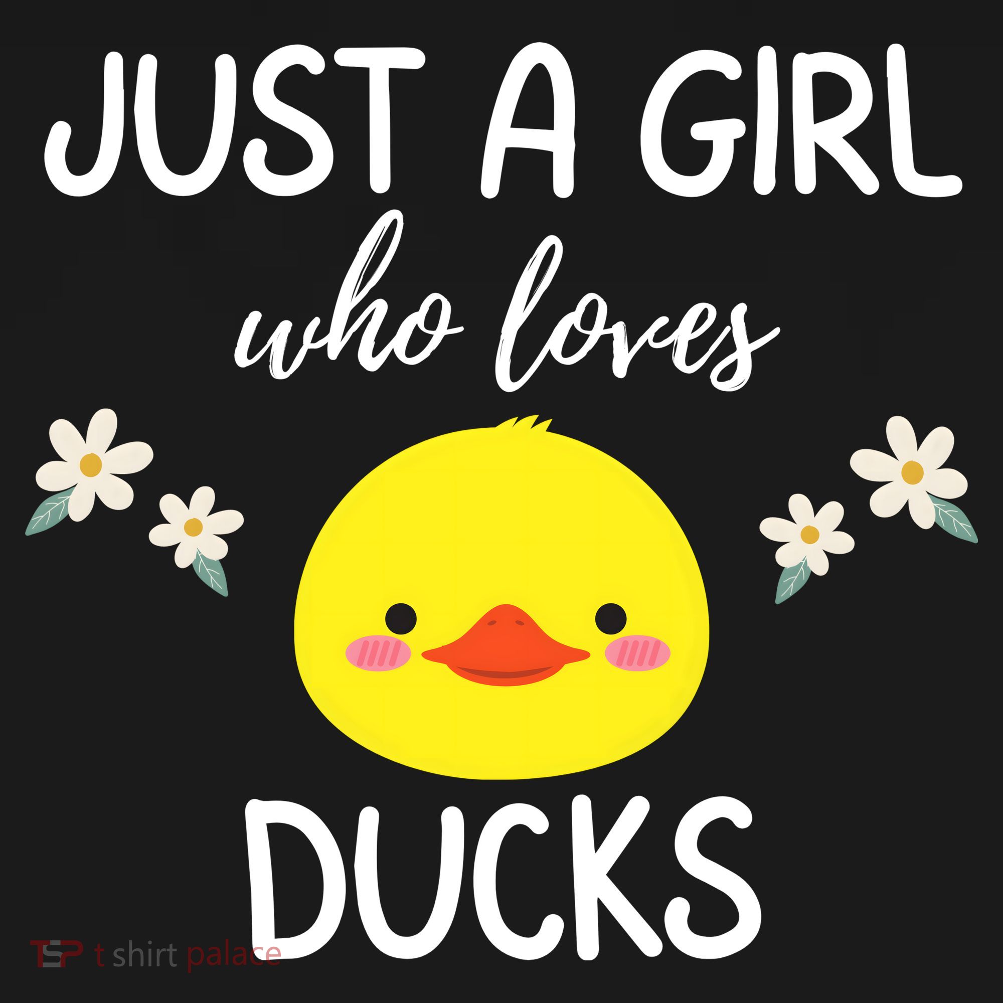 Just A Girl Who Loves Ducks Cute Duck Lover Owner Gift Women's Tank Top
