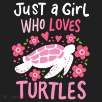 Just A Girl Who Loves Turtles Turtle Gift Women's Sweatshirt thumb 2