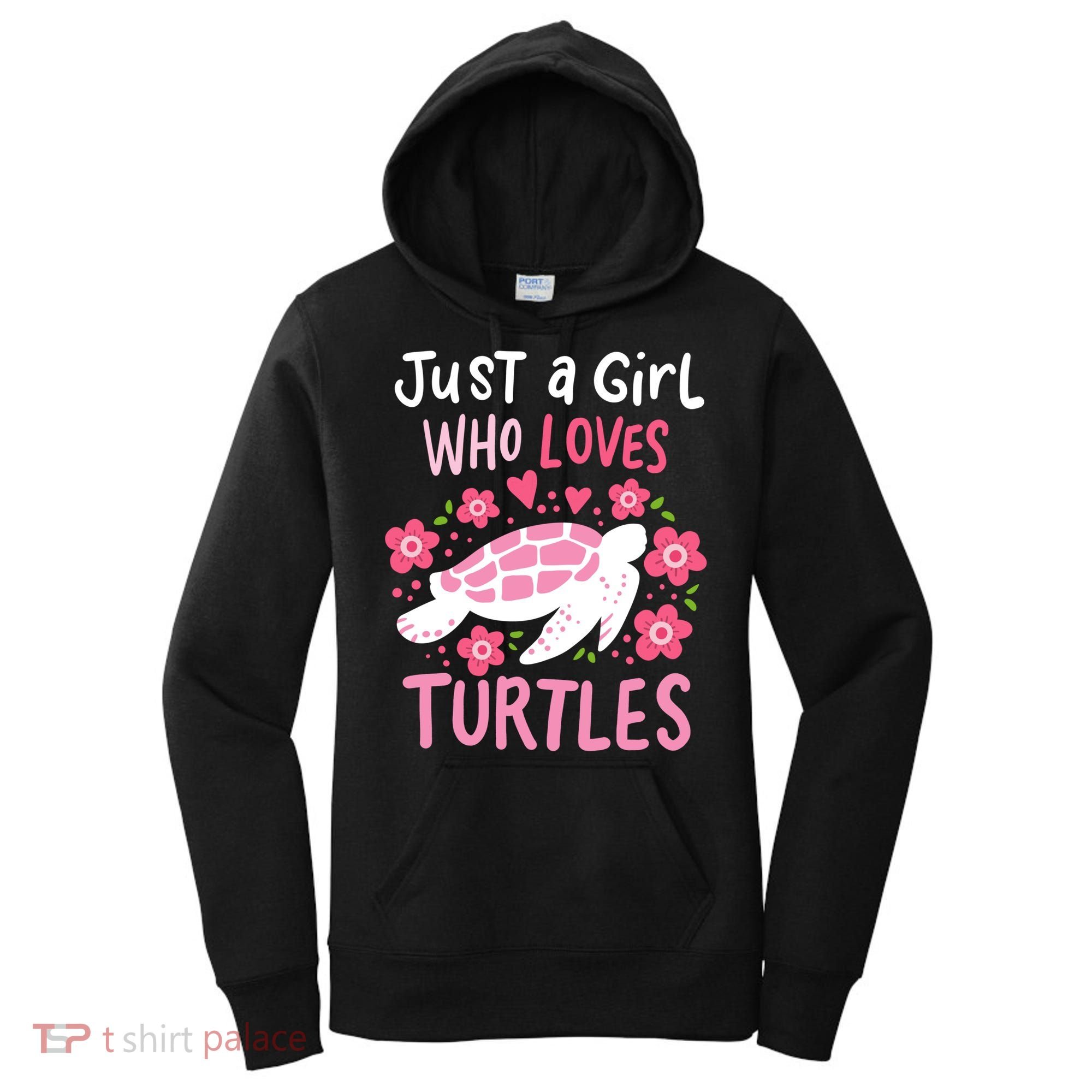 Just A Girl Who Loves Turtles Turtle Gift Women's Hoodie