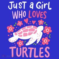 Just A Girl Who Loves Turtles Turtle Gift Long Sleeve Shirt thumb 2