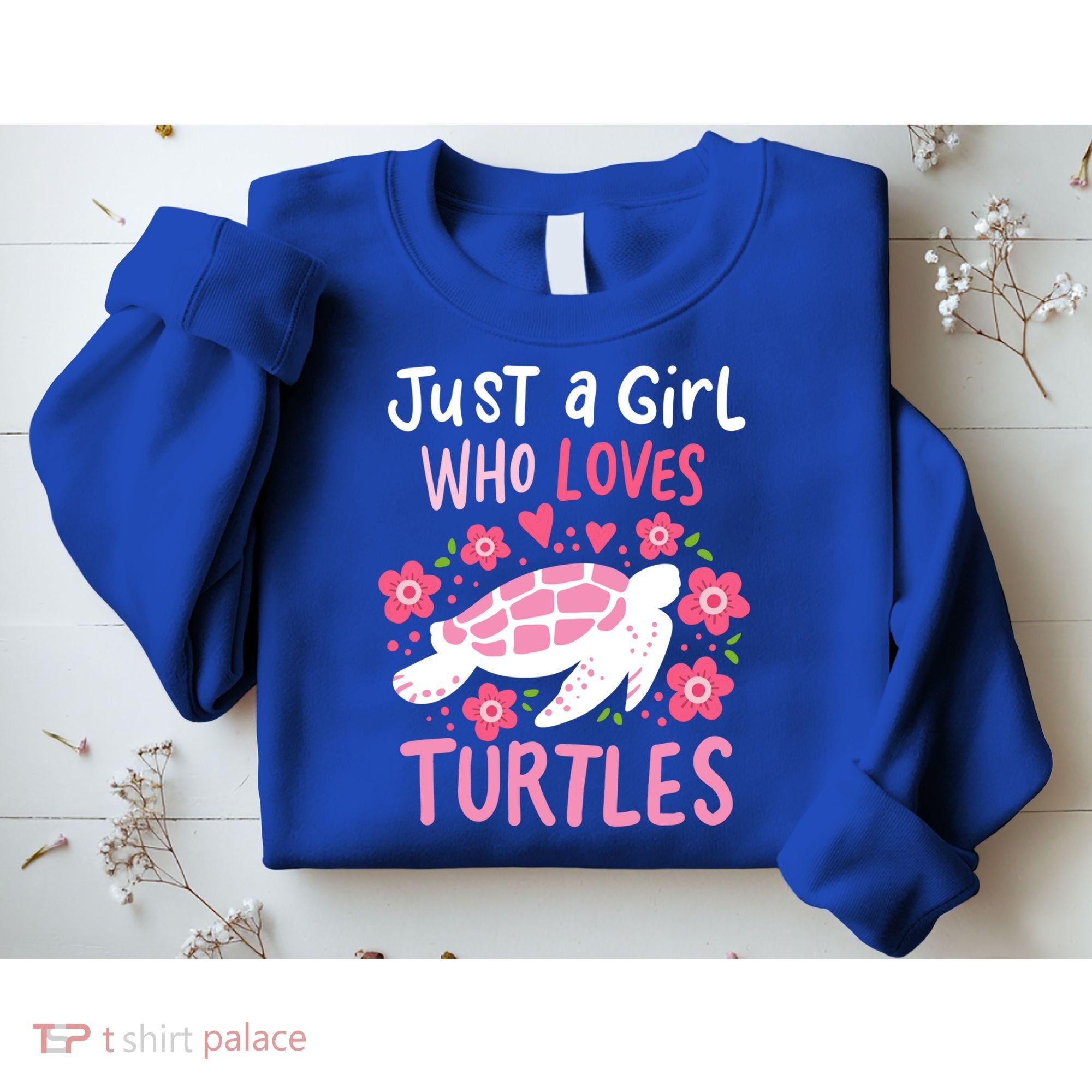 Just A Girl Who Loves Turtles Turtle Gift Sweatshirt