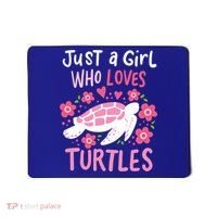 Just A Girl Who Loves Turtles Turtle Gift Mousepad thumb 0