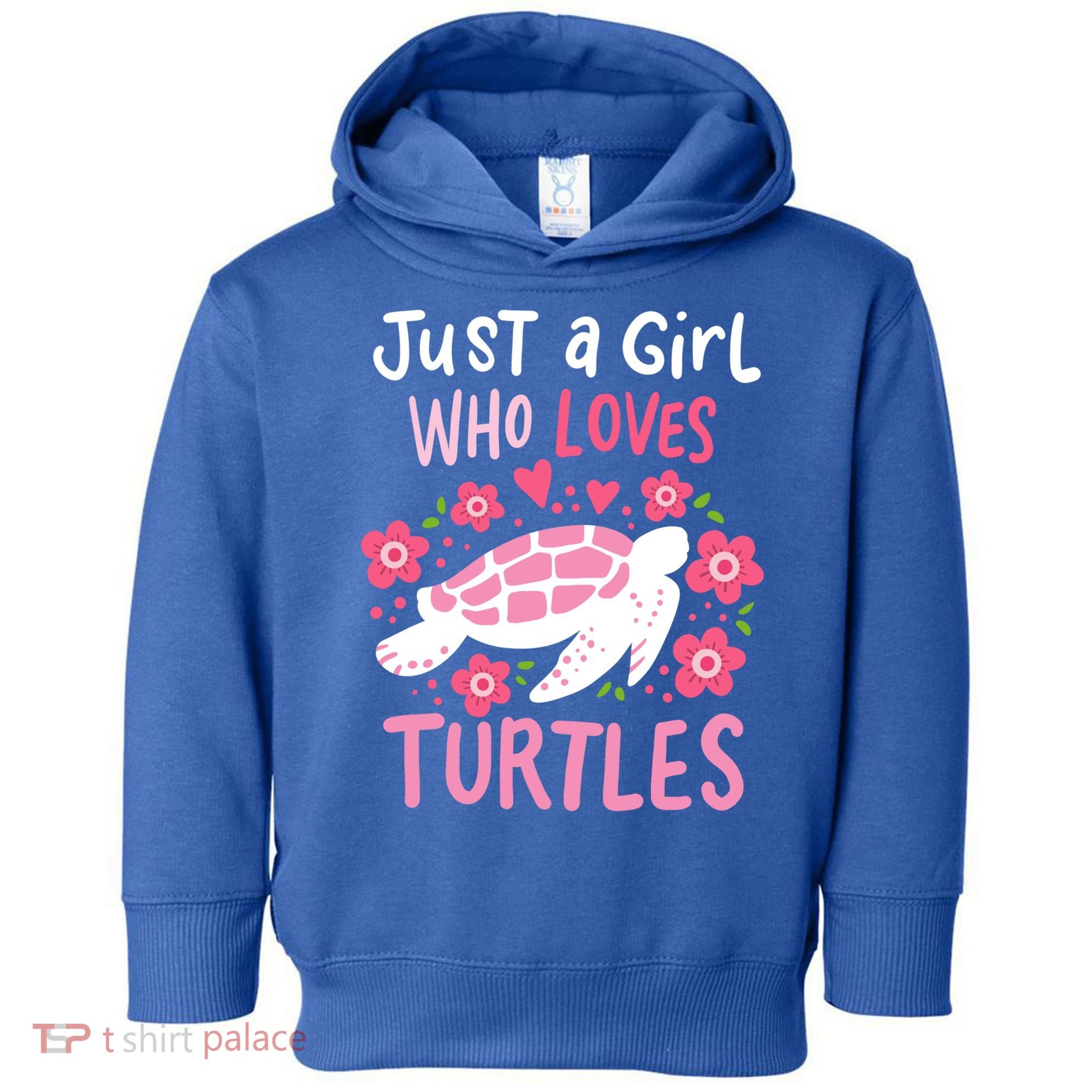 Just A Girl Who Loves Turtles Turtle Gift Toddler Hoodie