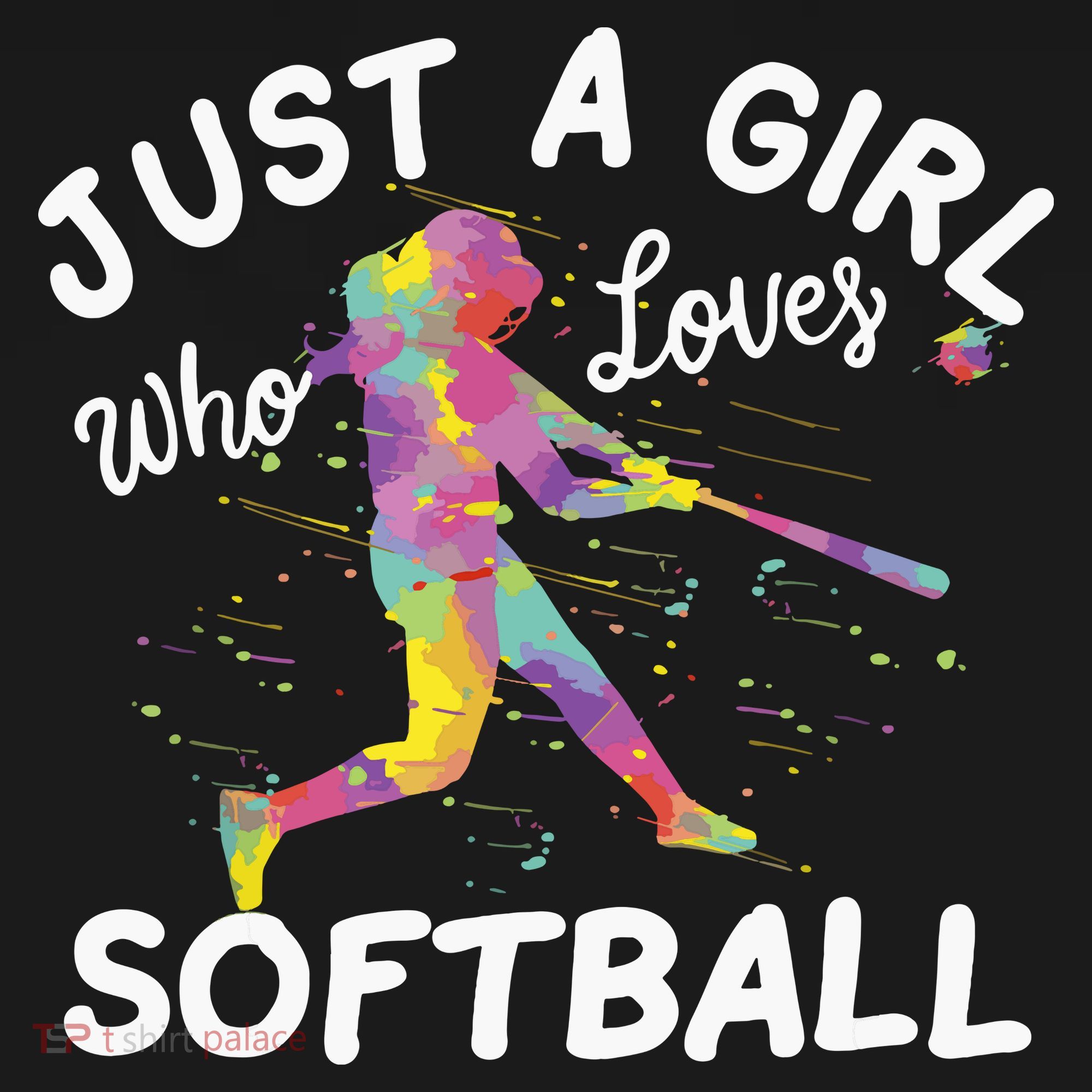 Just A Girl Who Loves Softball Women's Hoodie