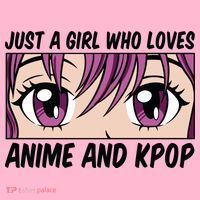 Just A Girl Who Loves Anime And Kpop Coaster thumb 2