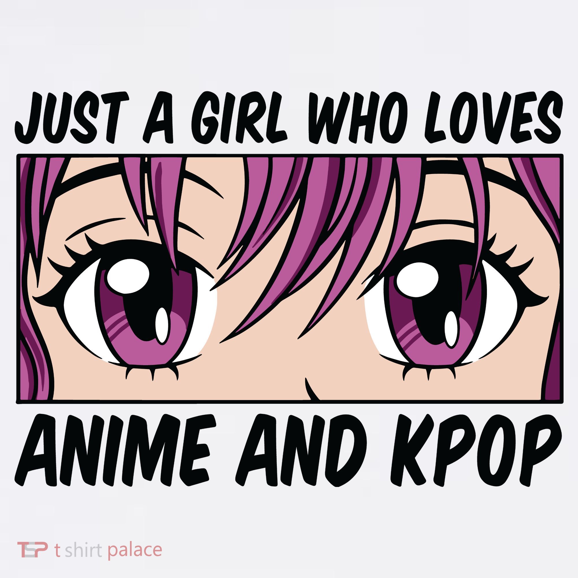Just A Girl Who Loves Anime And Kpop Polo