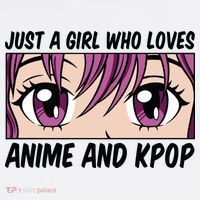 Just A Girl Who Loves Anime And Kpop Women's Hoodie thumb 2