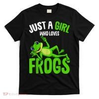 Just A Girl Who Loves Frogs T-Shirt thumb 0