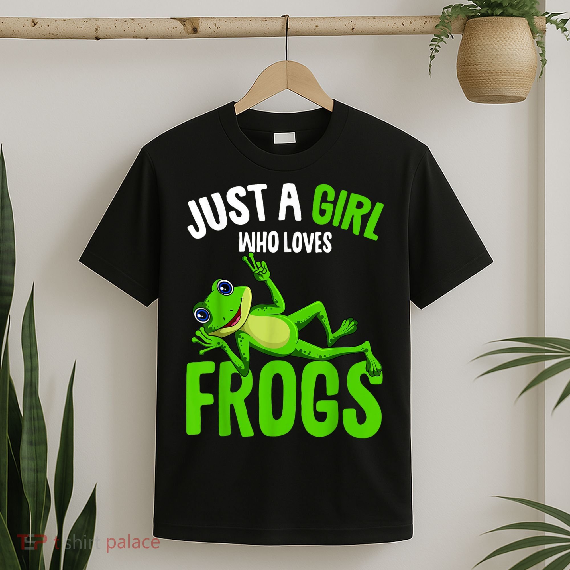 Just A Girl Who Loves Frogs T-Shirt
