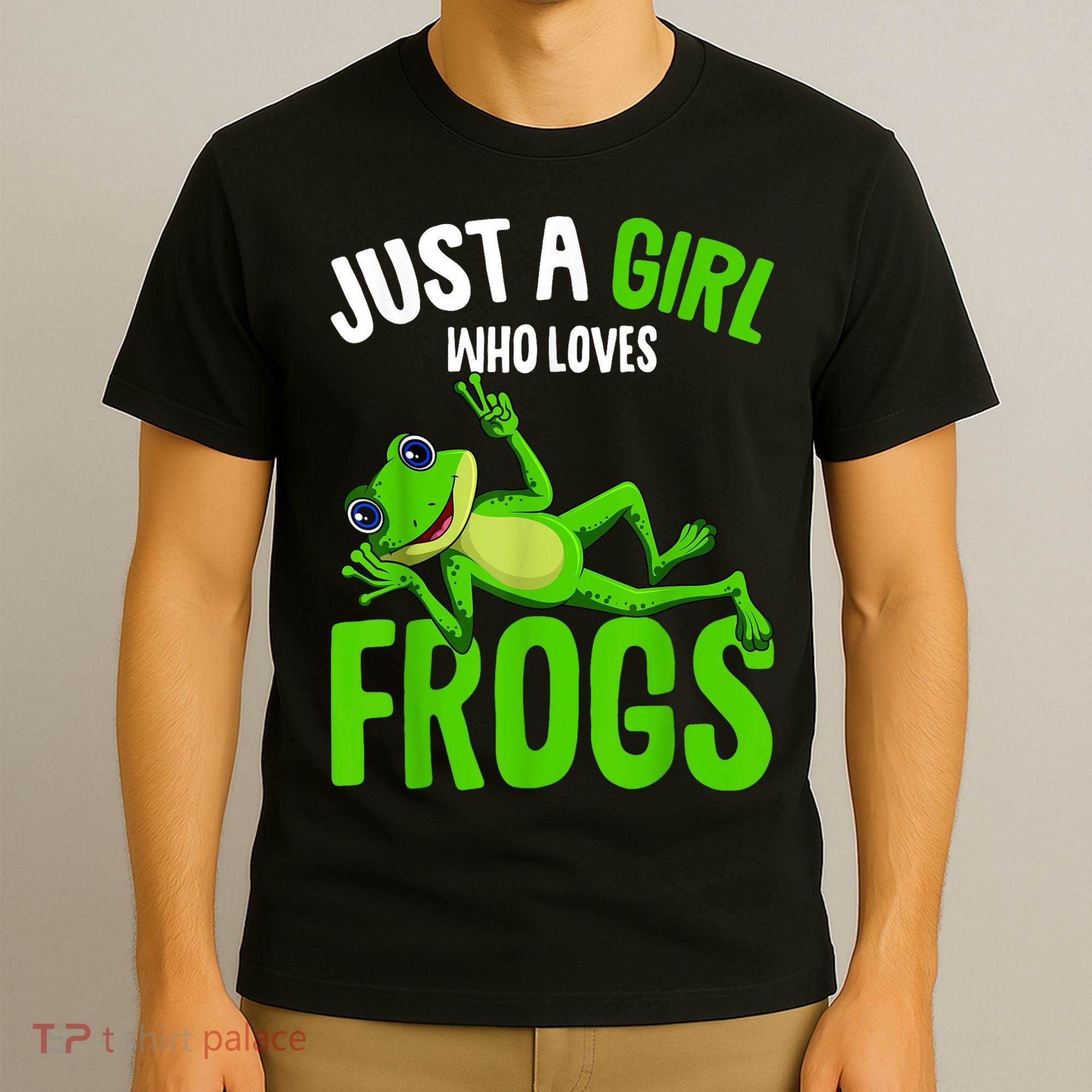 Just A Girl Who Loves Frogs T-Shirt