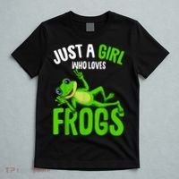 Just A Girl Who Loves Frogs T-Shirt thumb 5