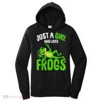 Just A Girl Who Loves Frogs Women's Hoodie thumb 0