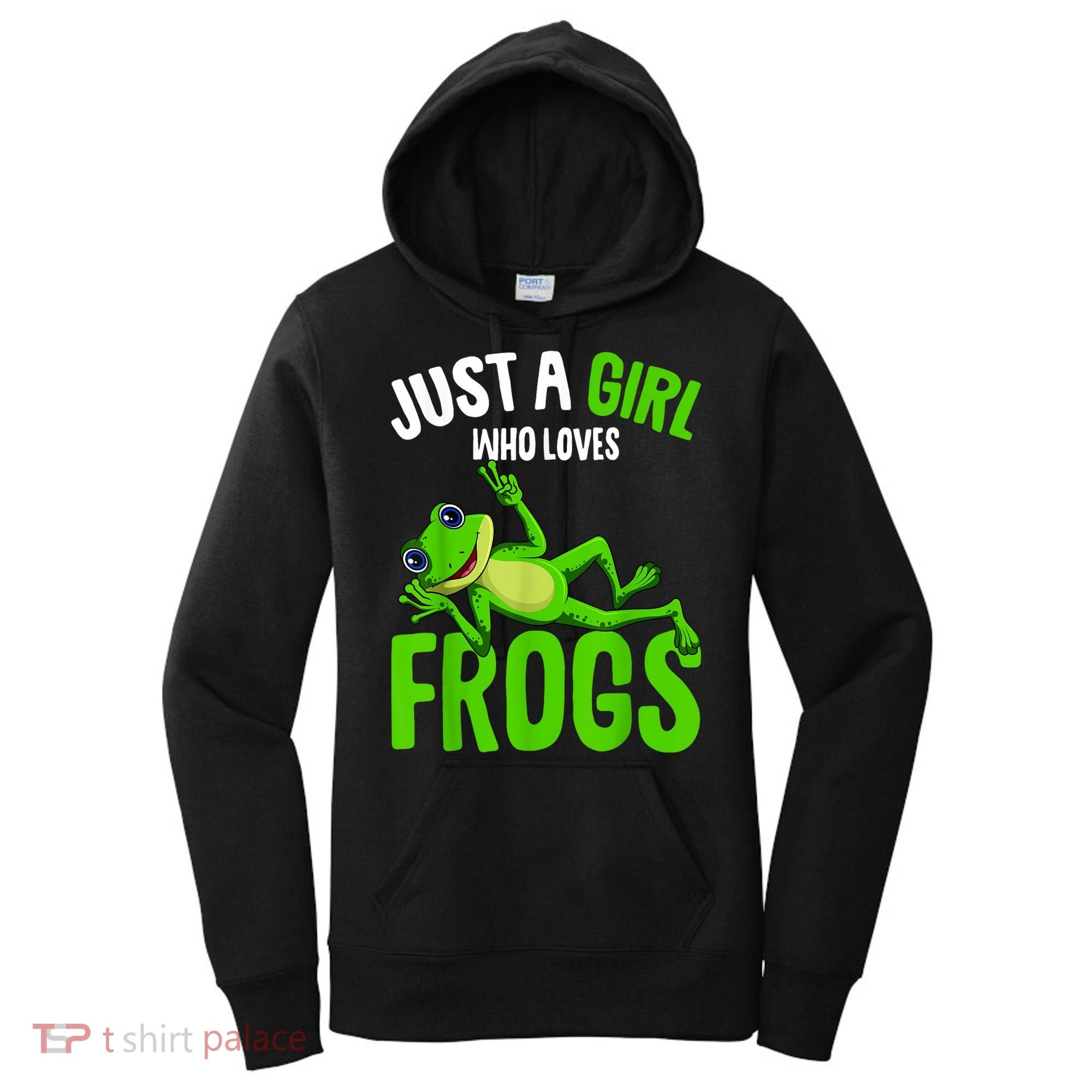 Just A Girl Who Loves Frogs Women's Hoodie