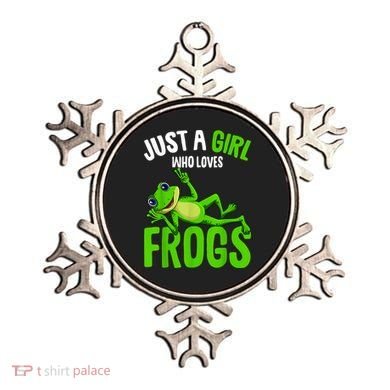 Just A Girl Who Loves Frogs Ornament