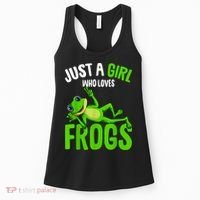 Just A Girl Who Loves Frogs Women's Tank Top thumb 0