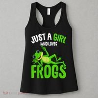 Just A Girl Who Loves Frogs Women's Tank Top thumb 3