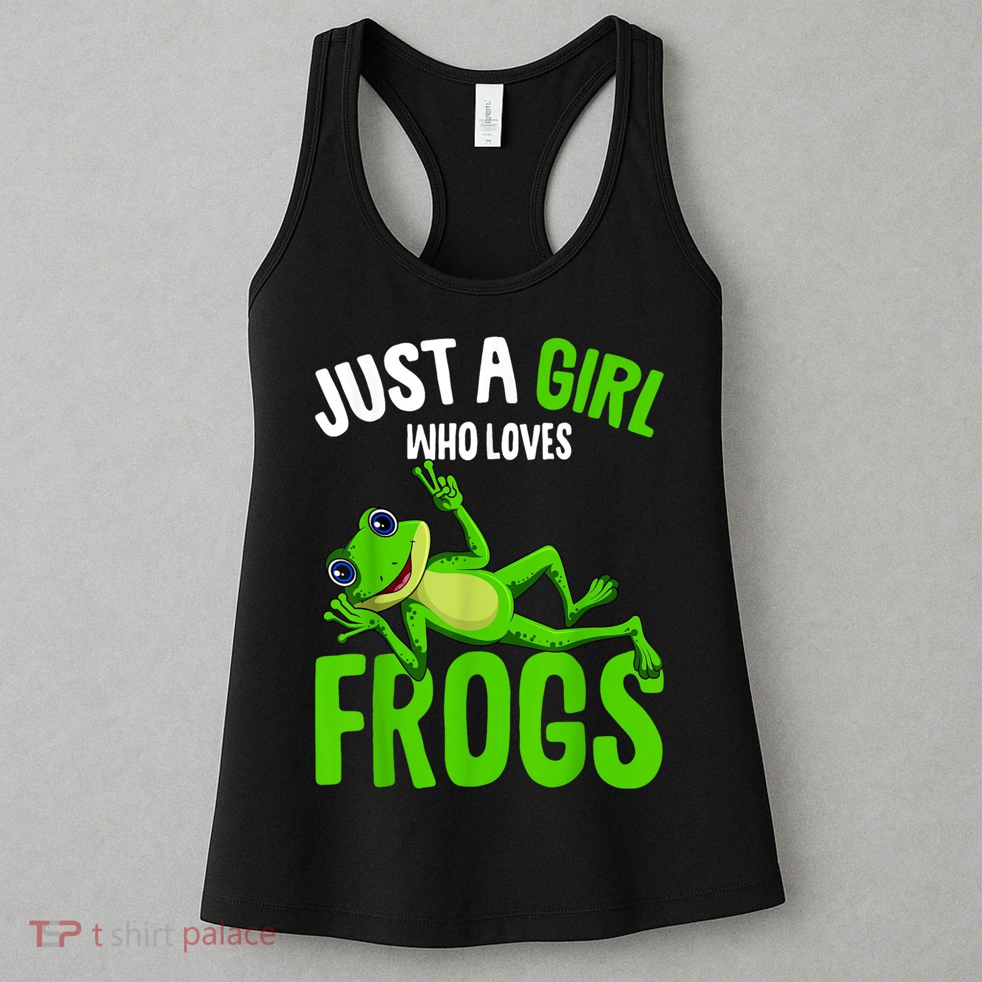 Just A Girl Who Loves Frogs Women's Tank Top