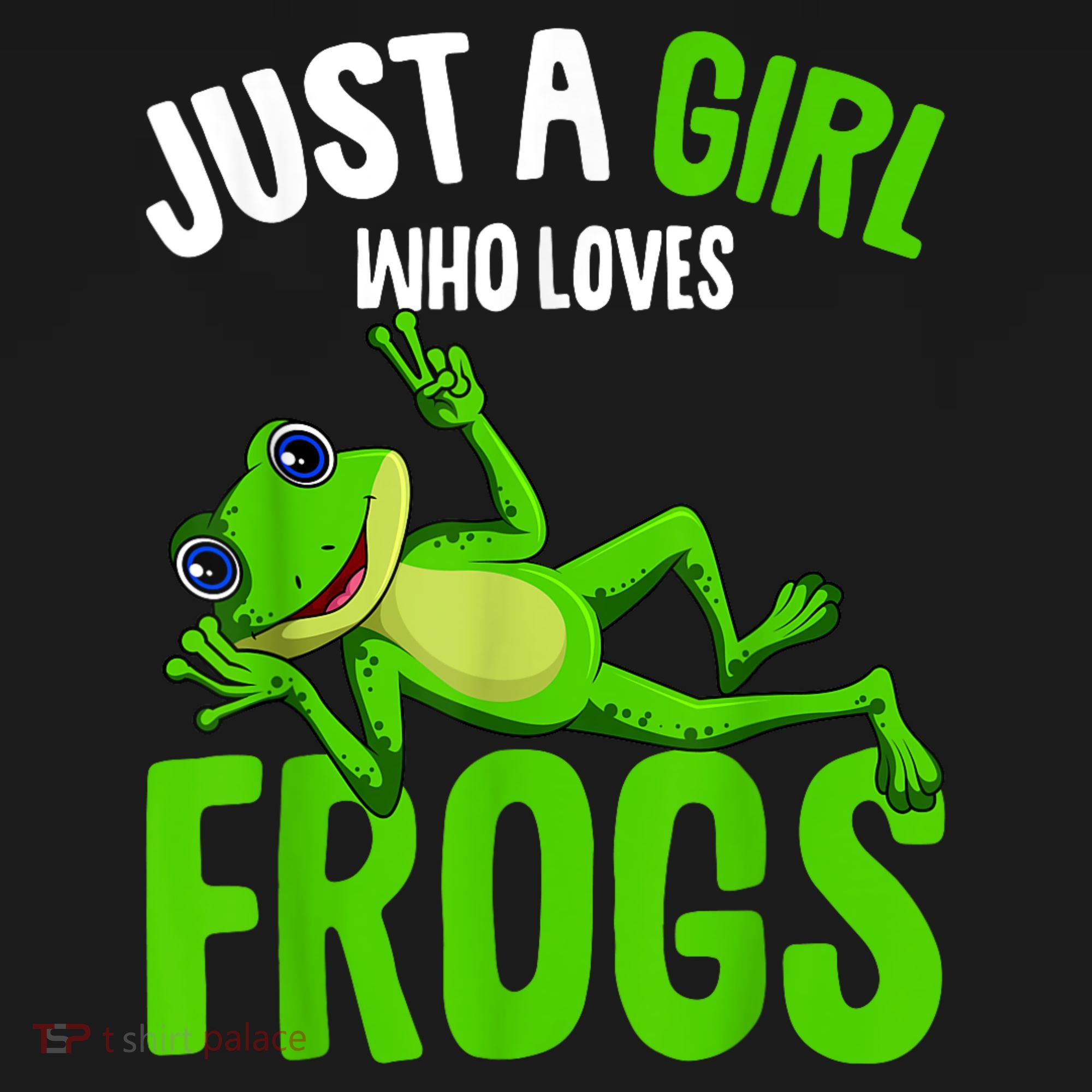 Just A Girl Who Loves Frogs Women's Tank Top