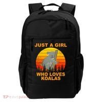 Just A Girl Who Loves Koalas Backpack thumb 0