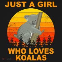 Just A Girl Who Loves Koalas Women's Hoodie thumb 2