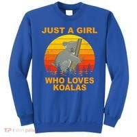 Just A Girl Who Loves Koalas Sweatshirt thumb 0